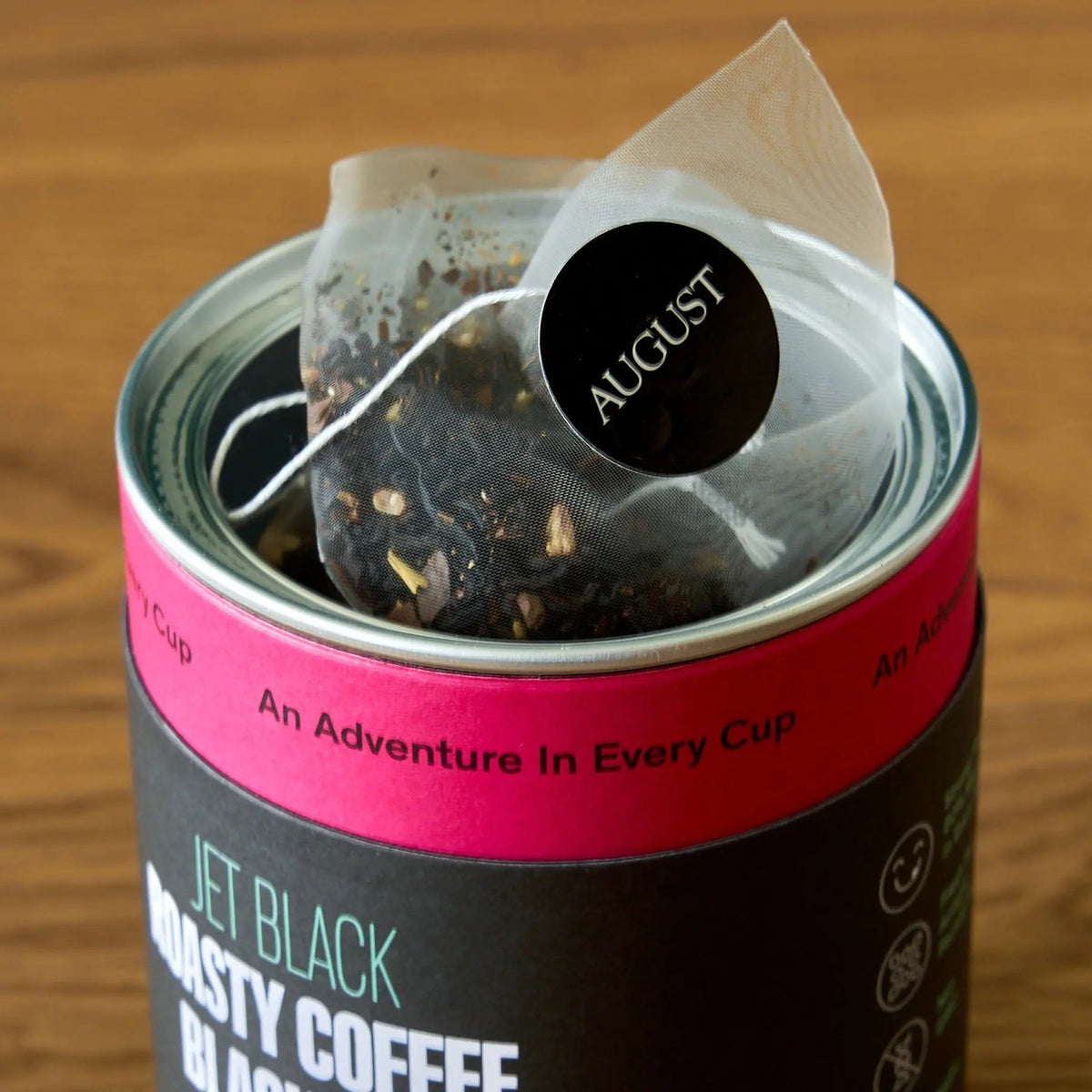 Jet Black - Roasty Coffee Black Tea - 15 Tea Bags