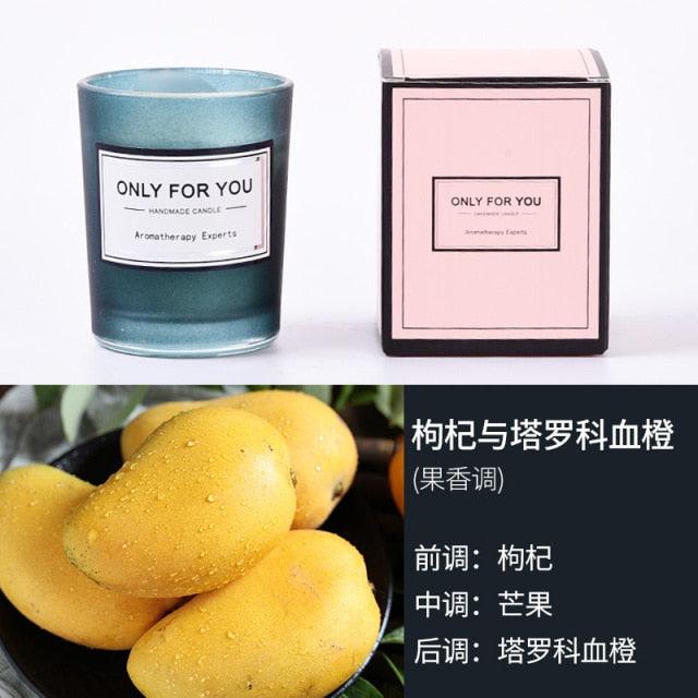 Romantic Handmade Scented Candle Candles for Home Scented Candle Fall Candles Wick Candle Soy Candles Essential Oil Candles Plant Essential Oil Small Jar Aromatherapy Candle Travel Candles Natural Soy Wax Home Decor