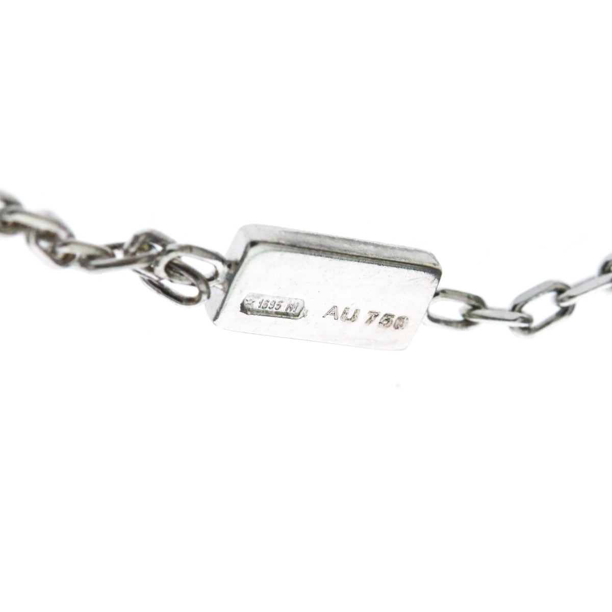Gucci Diamond Necklace · 18K White Gold