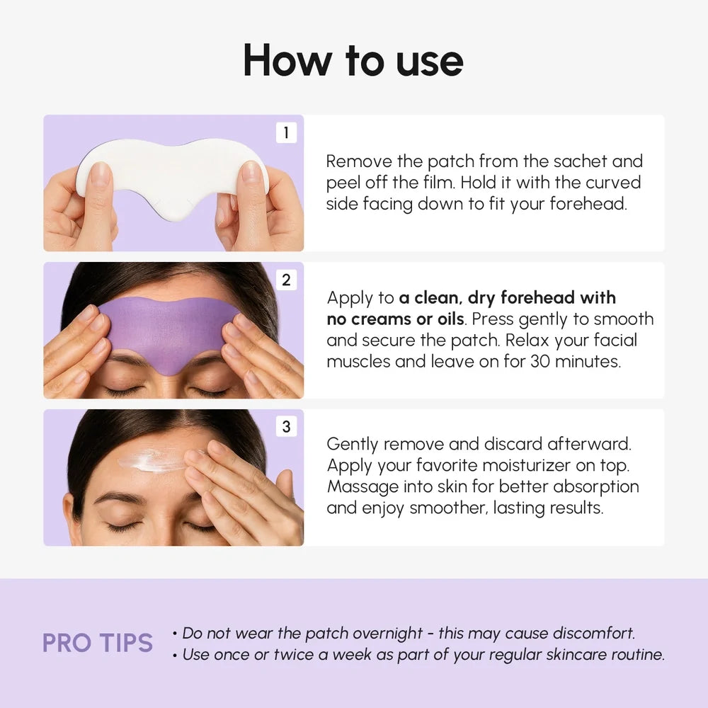 Anti-Wrinkle Forehead Patches for Women
