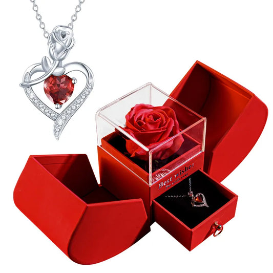 Christmas Jewelry Box Necklace - Elevate