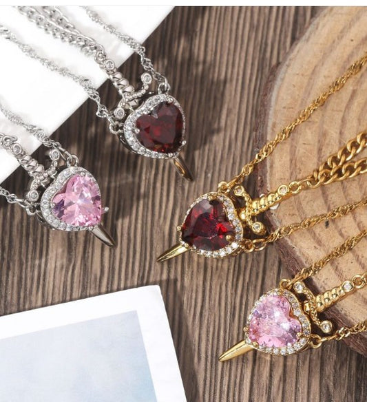 Love Dagger Necklace - Elevate