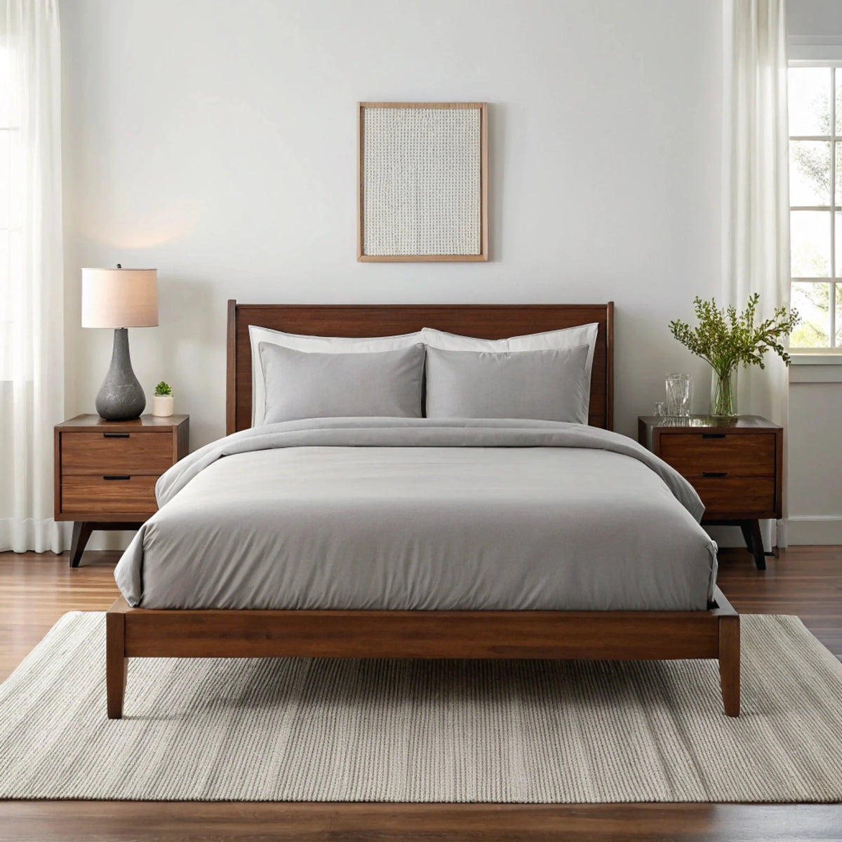 Copper Infused Bamboo Sheets Set | Cooling Comfort