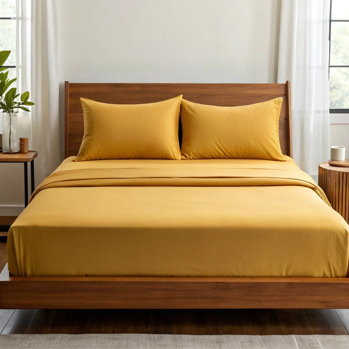 Copper Infused Bamboo Sheets Set | Cooling Comfort