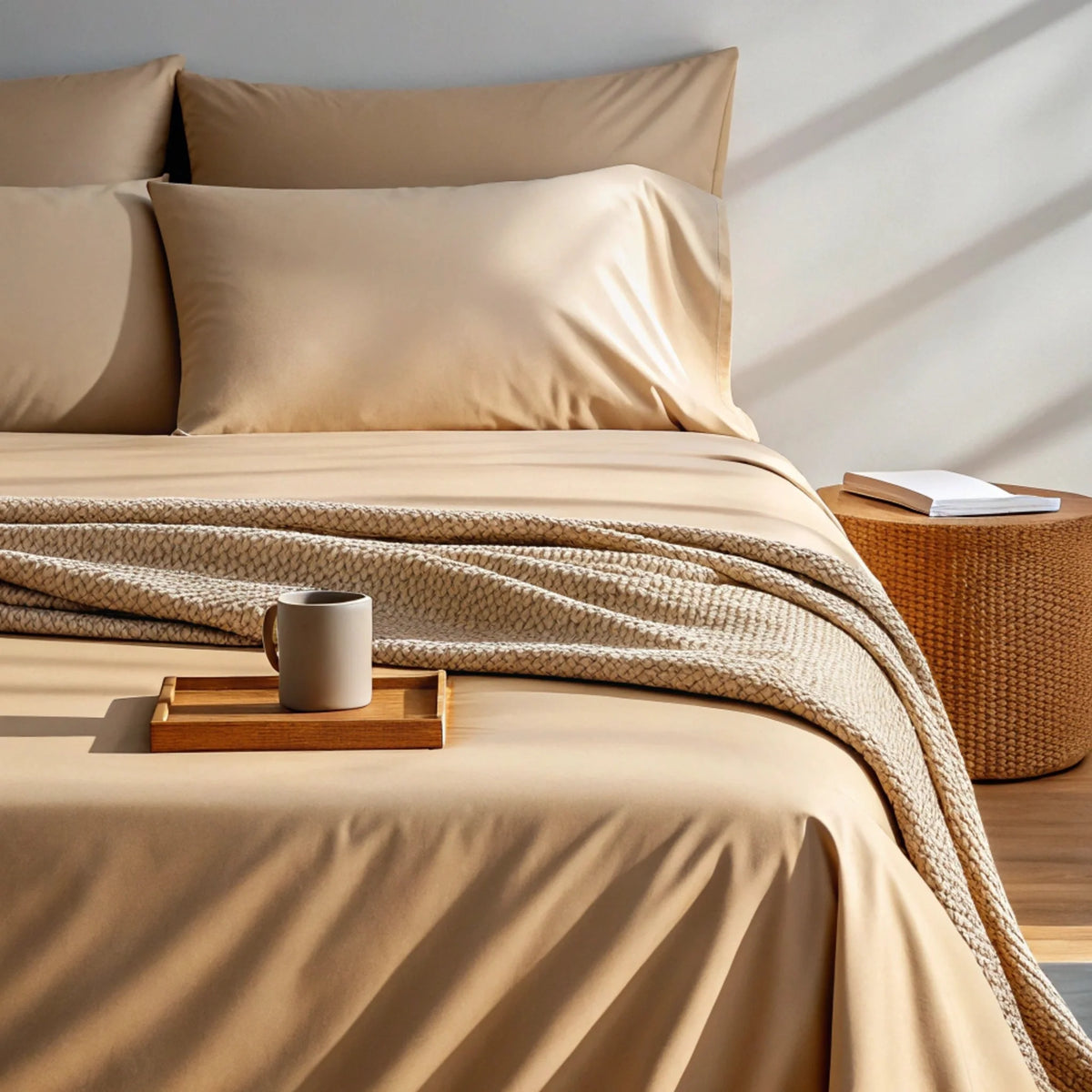 Copper Infused Bamboo Sheets Set | Cooling Comfort