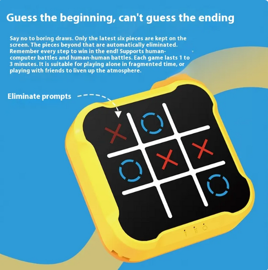 Educational Tic-Tac-Toe Toy for Kids - Elevate
