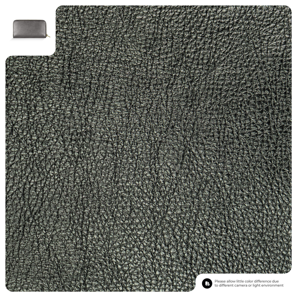 Italian Metallic Full-Grain Leather Wallet | Udine